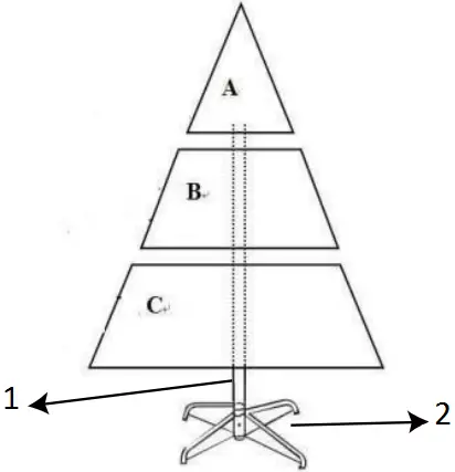 Kmart P_43202768 2.13M 7ft Woodland Red Berries Christmas Tree 1