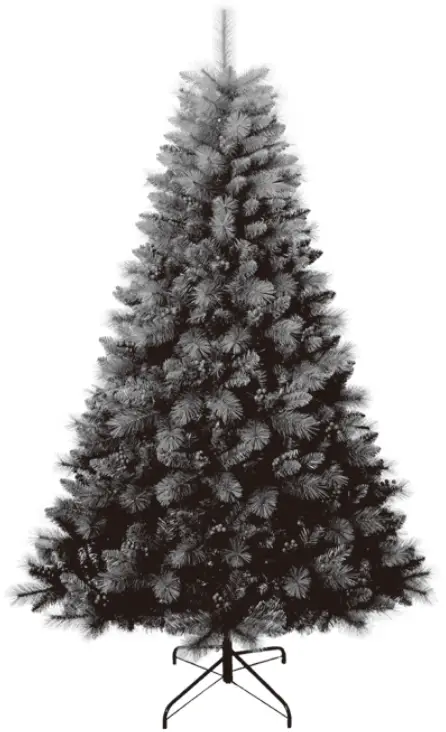 Kmart P_43202768 2.13M 7ft Woodland Red Berries Christmas Tree