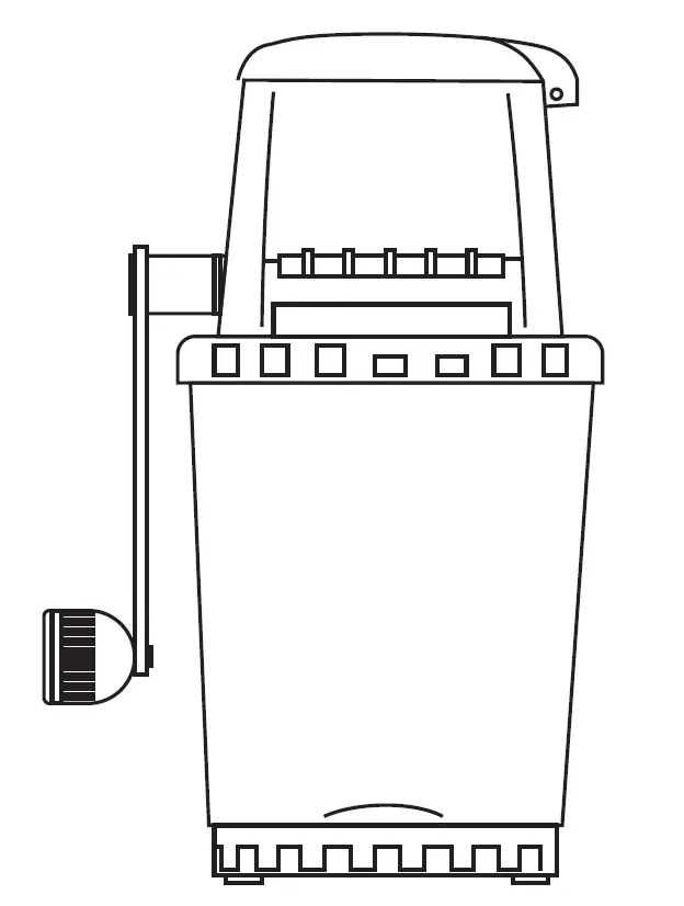 LEOPOLD VIENNA LV00224 Ice Crusher Transparent