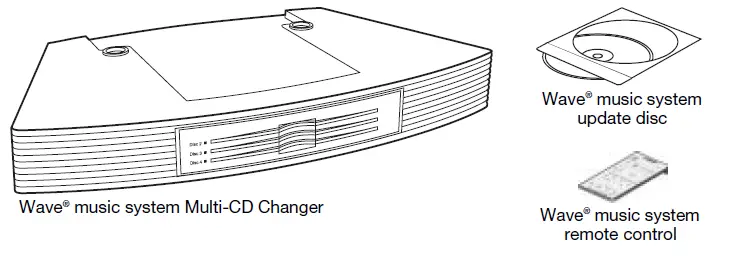 Bose 350496-1200 Wave Multi-CD Changer Platinum 3