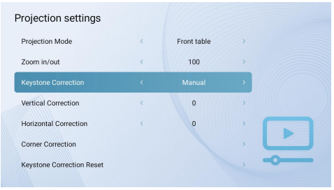 Projector with WiFi and Bluetooth-16