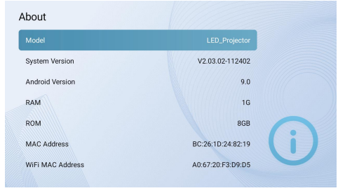 Projector with WiFi and Bluetooth-21