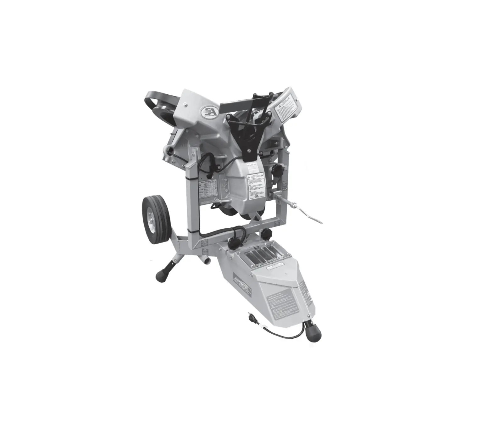 I-hack Attack Electronic Softball Pitching Machine Installation Guide