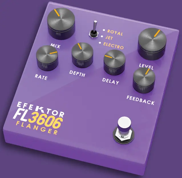 KUASSA Efektor FL3606 Guitar Effect Flanger-fig1