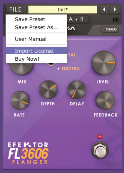 KUASSA Efektor FL3606 Guitar Effect Flanger-fig3