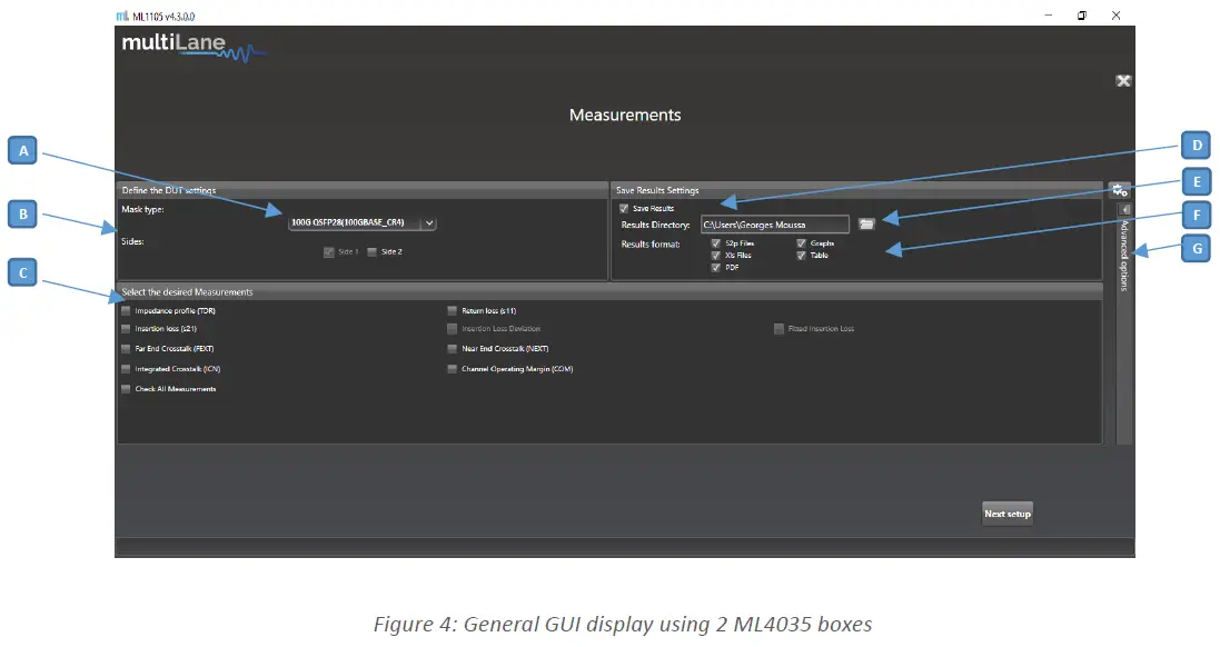 multiLane ML1105 Automated DAC Testing Software 7