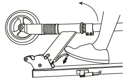 zinc folding electric flex scooter-2