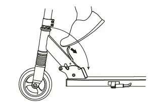zinc folding electric flex scooter-4