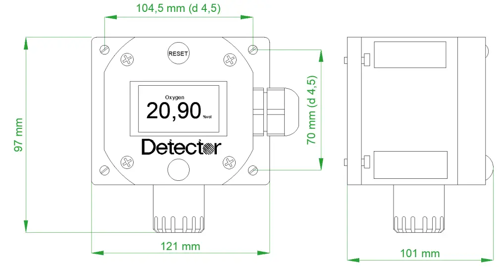 VARIA Gas Detector - fig 7