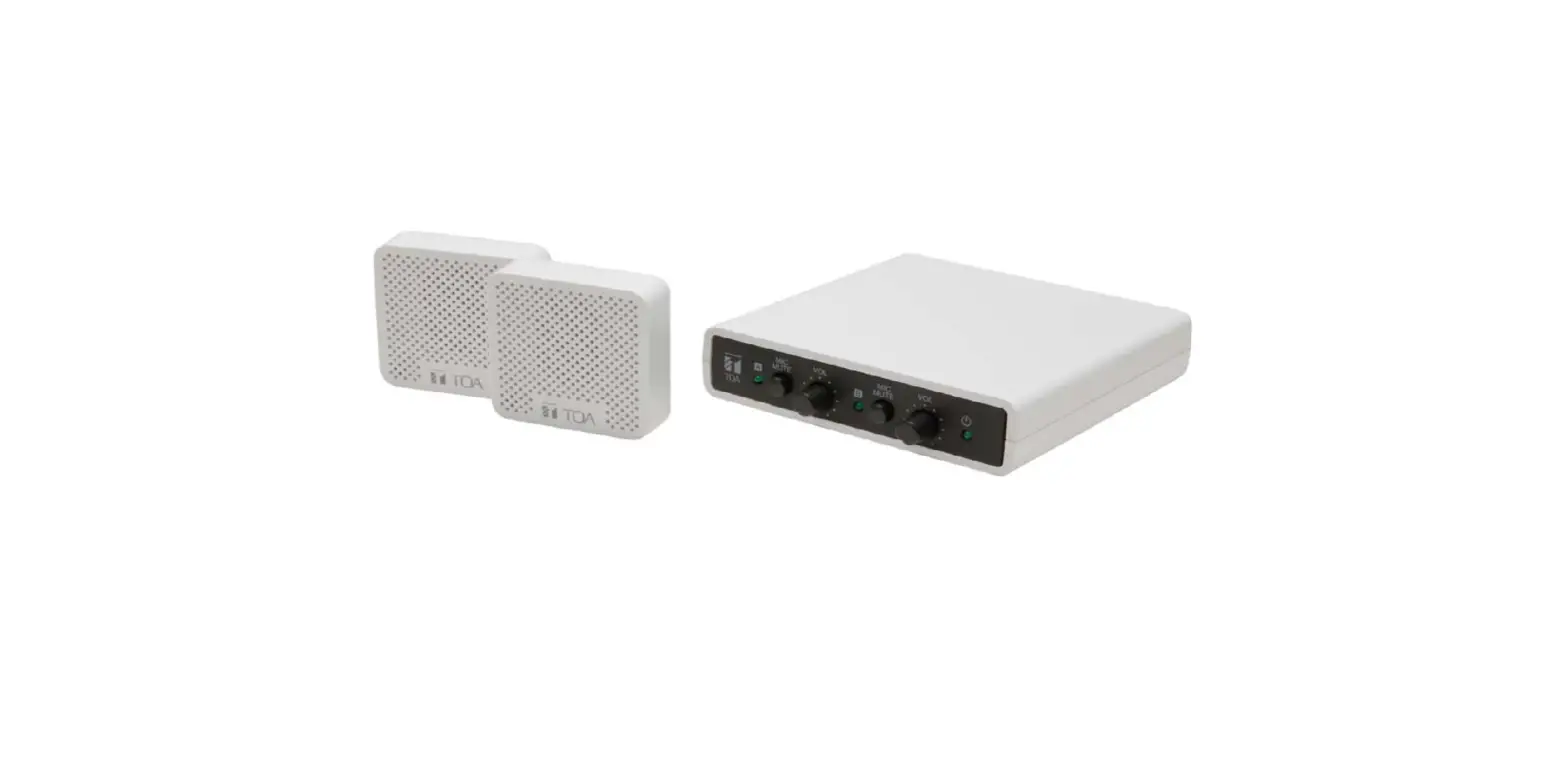 Toa Nf-2s Window Intercom System User Guide