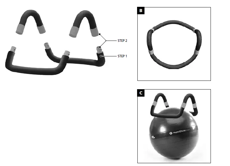 merrithew Halo Trainer-Plus-with-Stability-Ball-and-Pump-for-Pilates-fig- (4)