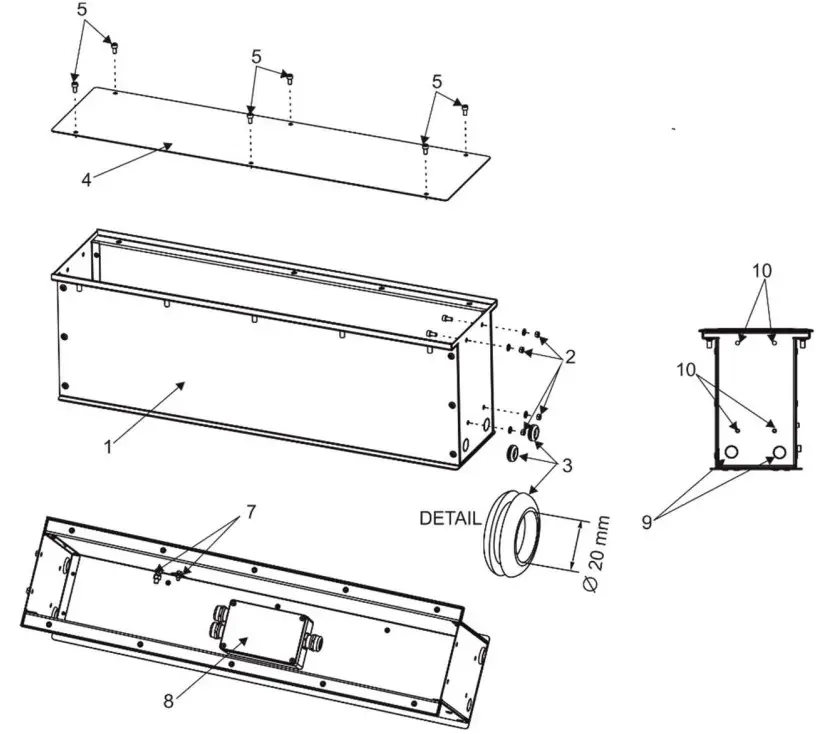 Anolis Eminere In Ground 2 LED Light - Figure 3