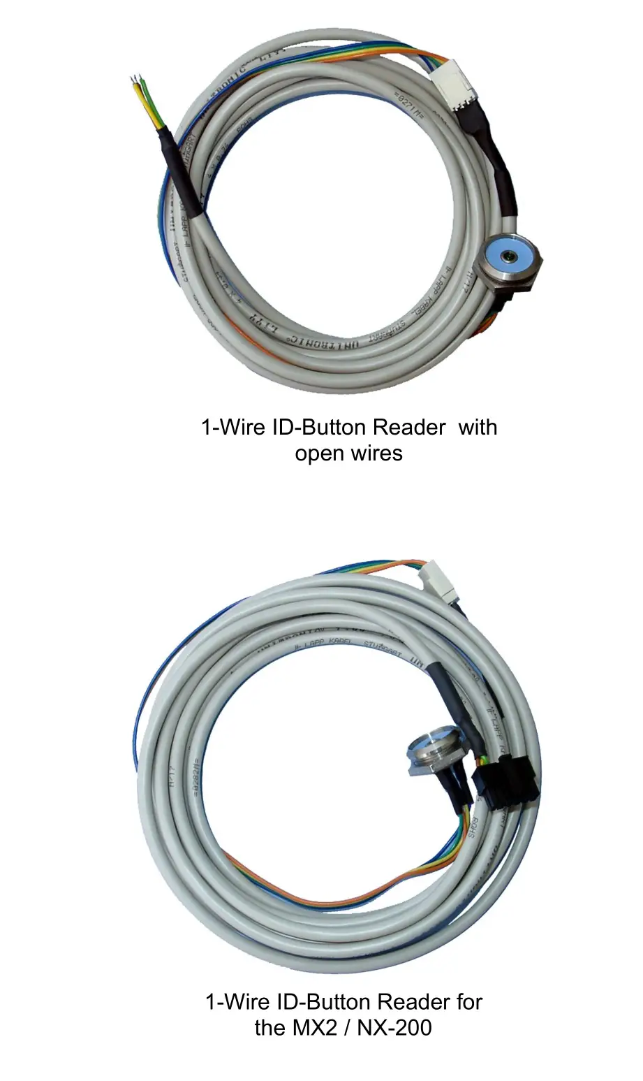 Logic IO RT-O-1W-IDRD2 1 Wire ID Button Reader - Graphical view
