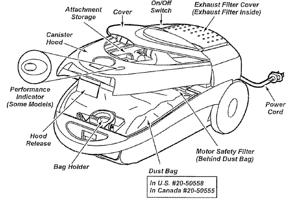 Kenmore-116-20512-Vacuum-Cleaner-FIG-4