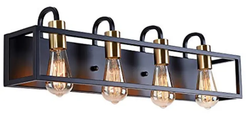 Uolfin-A04951W4-30-Inch-4-Light-Matte -and-Antique-Brass-Transitional-Vanity-Light-product