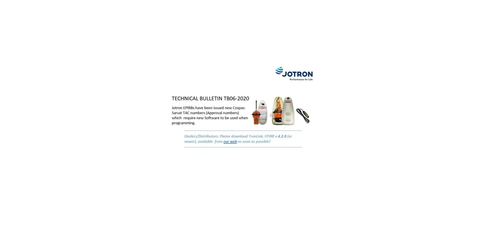 Jotron Customer Portal Software User Guide
