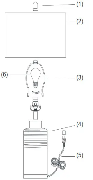 TREND TT80155 Table Lamp - 1
