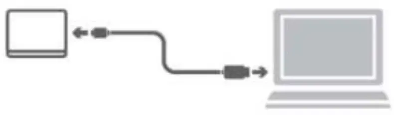 Connecting the drive to your computer