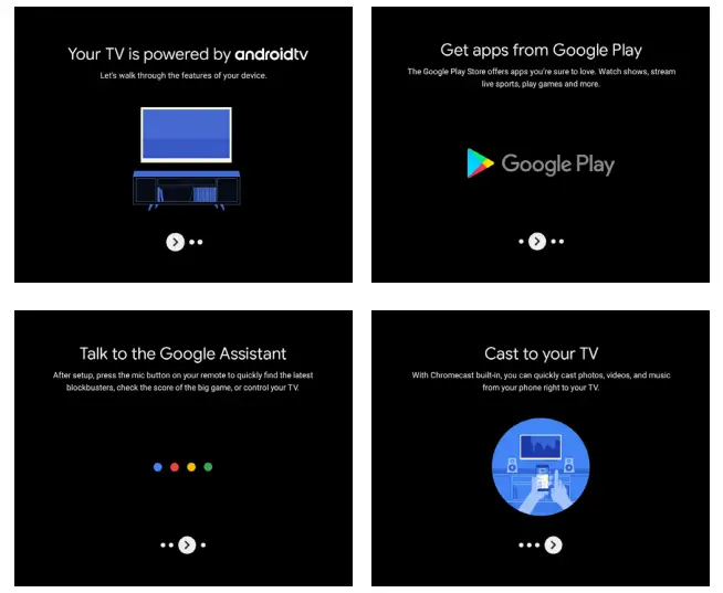 BLAUPUNKT BP420FSG9700 42 icnh Full HD Smart TV - Informational screens