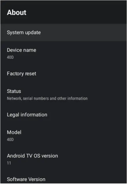 BLAUPUNKT BP420FSG9700 42 icnh Full HD Smart TV - PREFERENCES