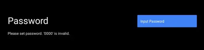 BLAUPUNKT BP420FSG9700 42 icnh Full HD Smart TV - set a password