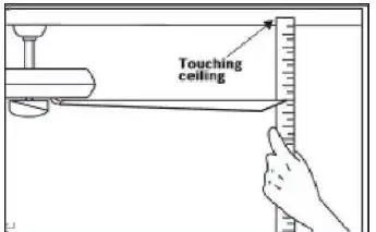 Parrot Uncle F3502WH110V 36 Inch Chrome Retractable Crystal Chandelier Ceiling Fan-12