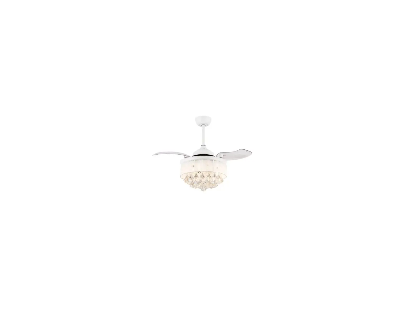 Parrot Uncle F3502wh110v 36 Inch Chrome Retractable Crystal Chandelier Ceiling Fan Instruction Manual Parrot Uncle F3502wh110v 36 Inch Chrome Retractable Crystal Chandelier Ceiling Fan Instruction Manual