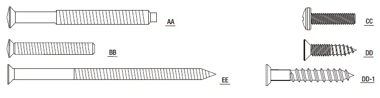 taymor 33-D5030BL Sliding Door Locks 2