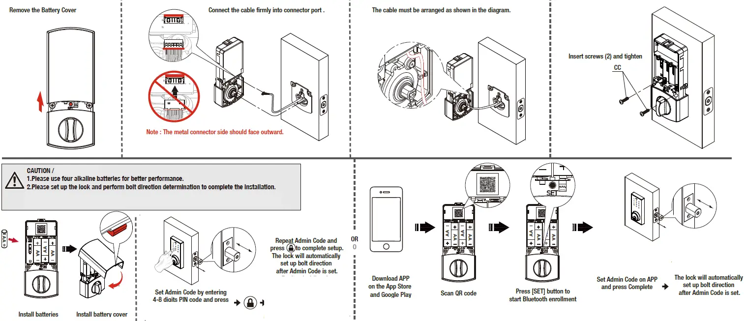 taymor 33-D5030BL Sliding Door Locks 9