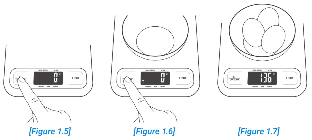 Etekcity EKS Series Digital Kitchen Scale - Fig3