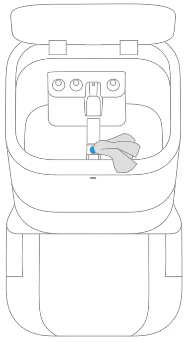 Cleaner Adding Inlet
