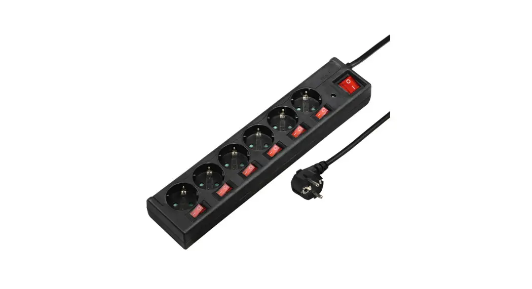 Hama 00121946 Power Strip Instruction Manual