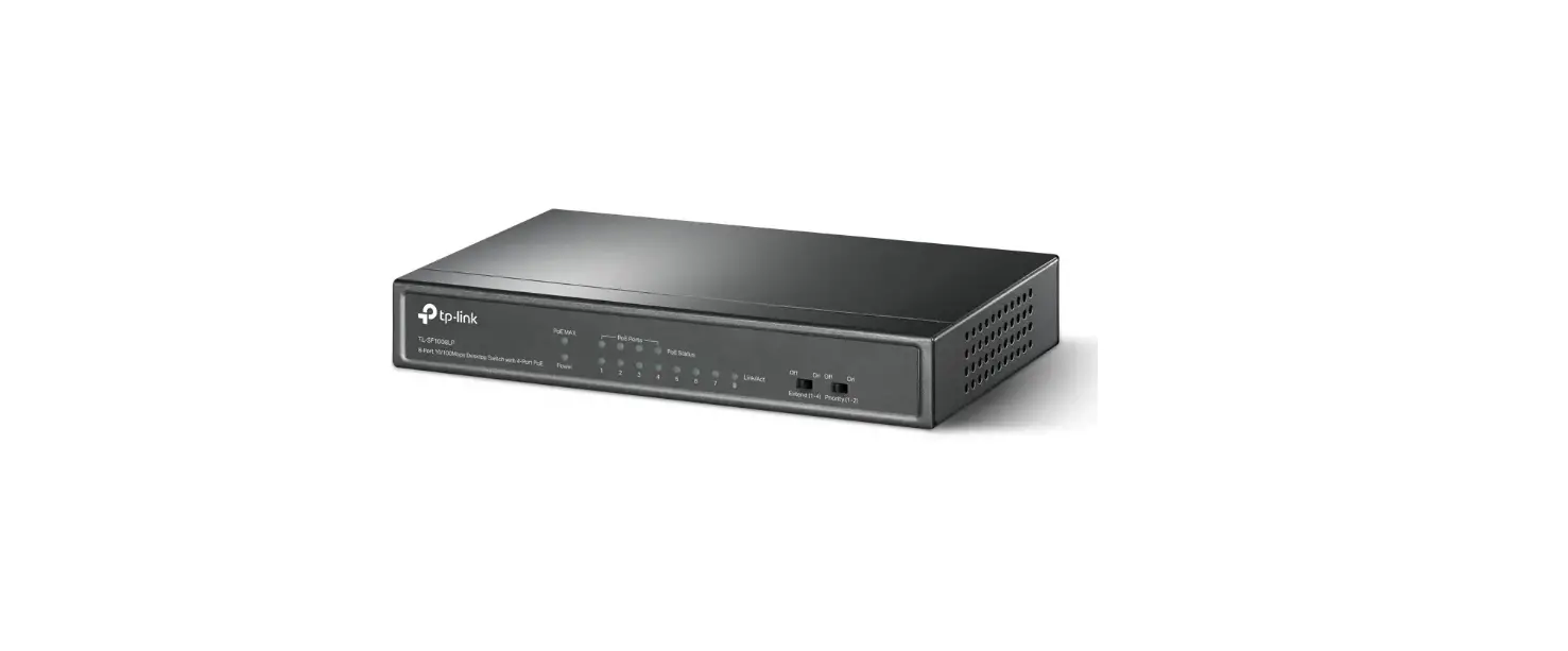 Tp-link Tl-sf1008lp Unmanaged Desktop Poe-poe+ Switch Installation Guide