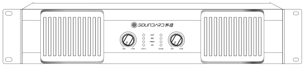 sae audio A Series Power Amplifier