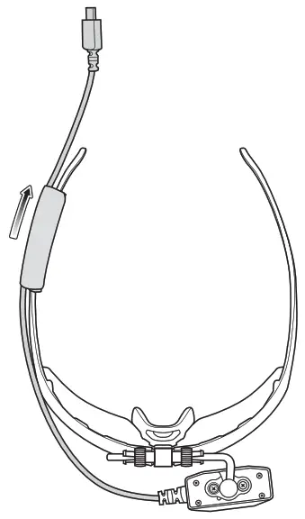 ZEBRA HD4000 Head Mounted Display - Module Mount 4