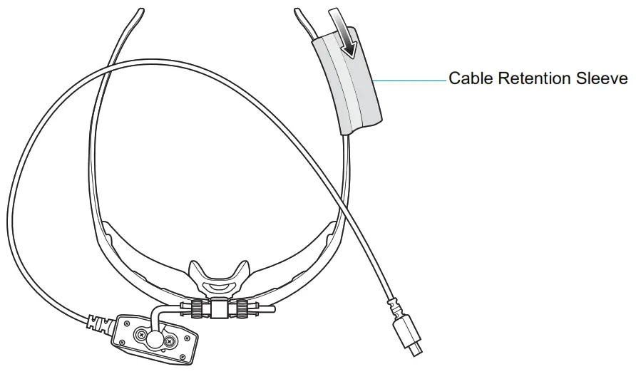 ZEBRA HD4000 Head Mounted Display - Positioning the Optical Module Assembly 1