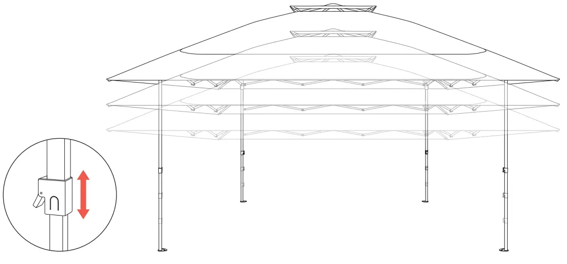 Lowe s 61384127 Pop up Gazebos - fig5