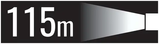 VIDEX VLF A055 LED Portable Flashlight - ICON 1