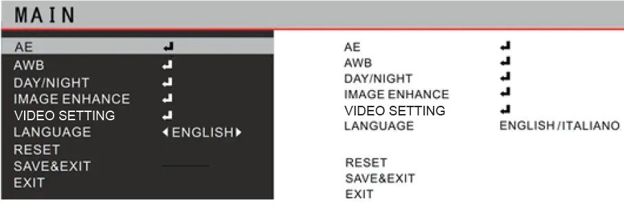 VIMAR 4651.2812ES Elvox TVCC AHD Day and Night Bullet Camera 09