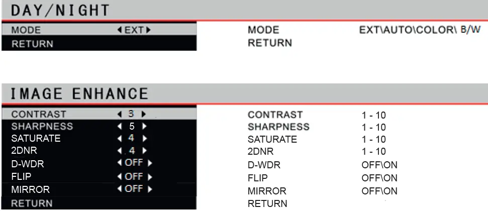 VIMAR 4651.2812ES Elvox TVCC AHD Day and Night Bullet Camera 11
