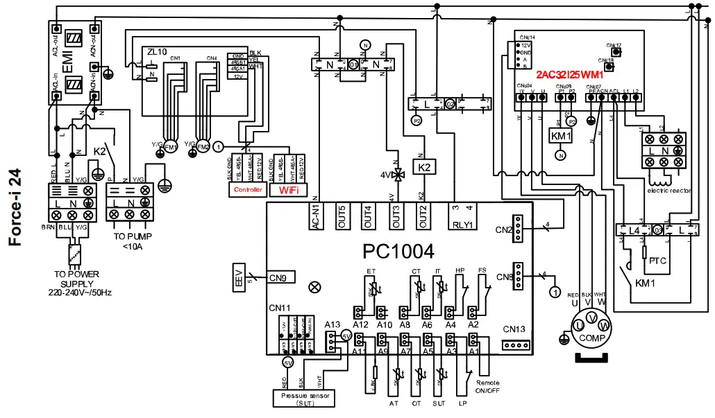 EVO HEAT EVO Force-i Inverter Pool and Spa Heat Pump - Diagrams4