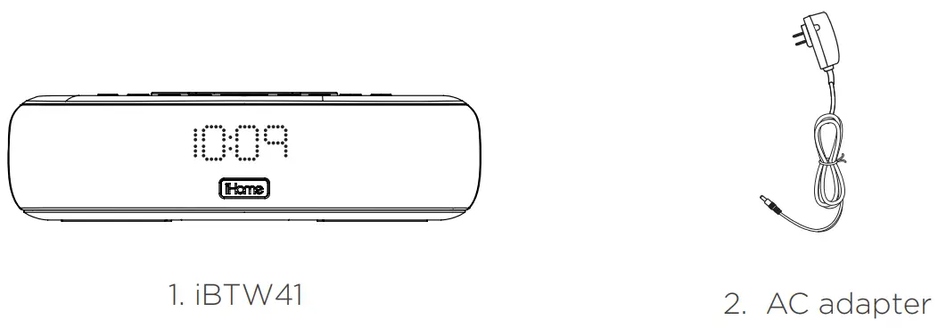 iHOME TIMEBOOST iBTW41 --- power