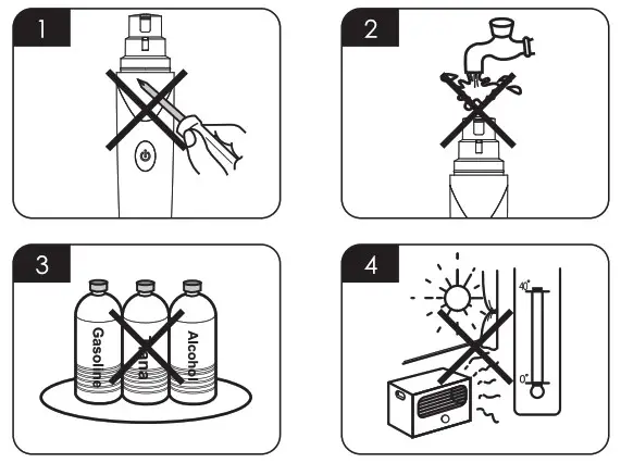 PATPET Pet Nail Grinder N8 - Cautions