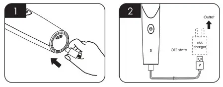 PATPET Pet Nail Grinder N8 - Charging Method