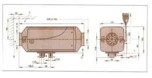 Product dimension Diagram