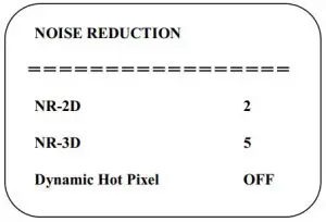 FIG 24 Noise Reduction Setting