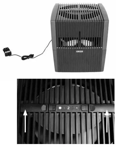 VENTA AIRWASHER User Manual - Place the upper housing back onto the lower housing