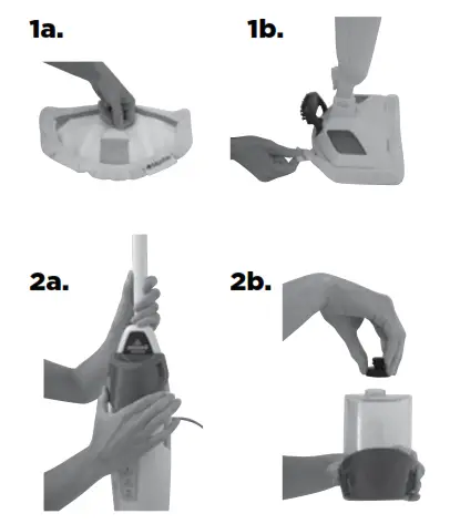 Bissell 1940 Series Powerfresh Steam Mop - Operations