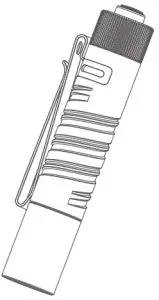 OLIGHT i5T Ti Slim tail Switch Flashlight