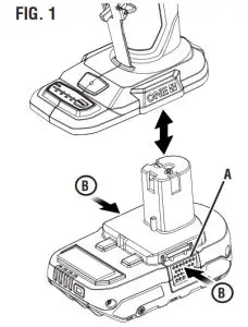 RYOBI HP Brushless 1 4 In. Right Angle Die Grinder PSBDG01 - FIG. 1